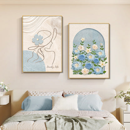 Elegant Framed Decorative Portrait Homeandso