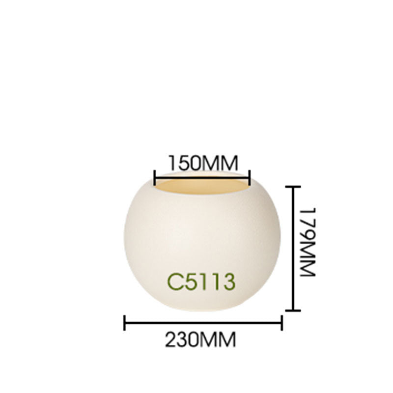 Textured Round Modern Planter Homeandso