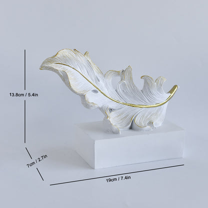 Decorative Leaf Sculpture Homeandso