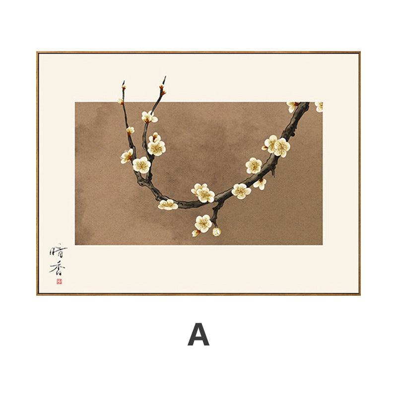 Elegant Framed Floral Blossom Art Print Homeandso