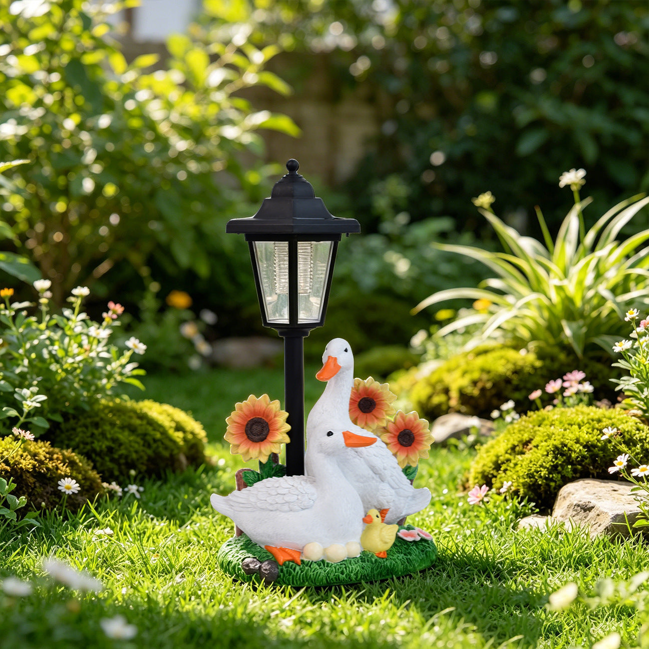 Elegant Swan Decorative Lamp Homeandso