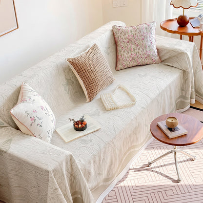 Floral Print Sofa Cover