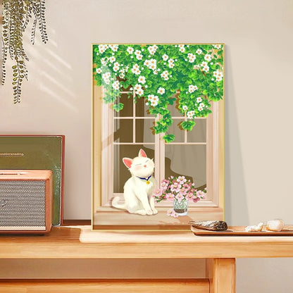 Decorative Cat-Themed Canvas Art Homeandso