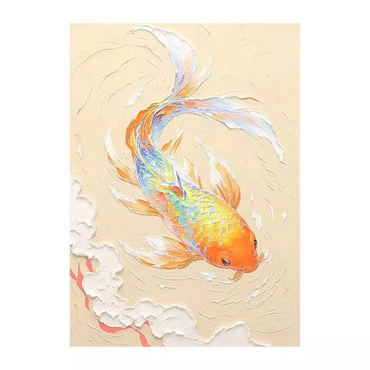 Artistic Koi Fish Canvas Wall Art Homeandso