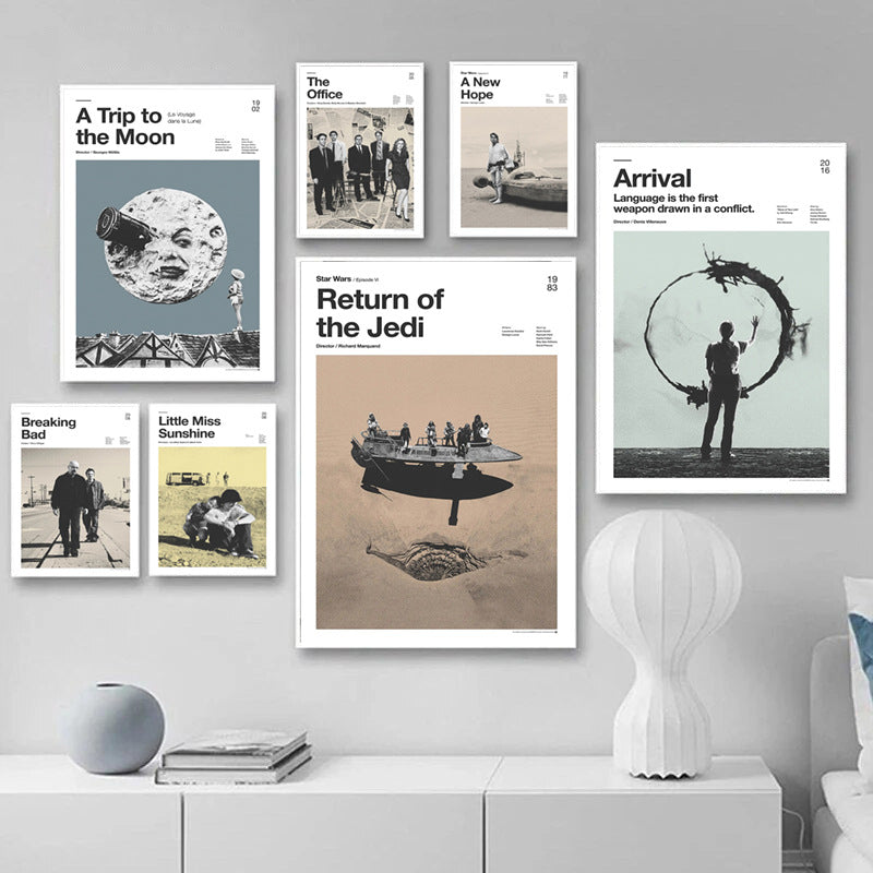 Artistic Movie Poster Print Homeandso