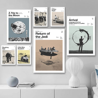 Artistic Movie Poster Print Homeandso
