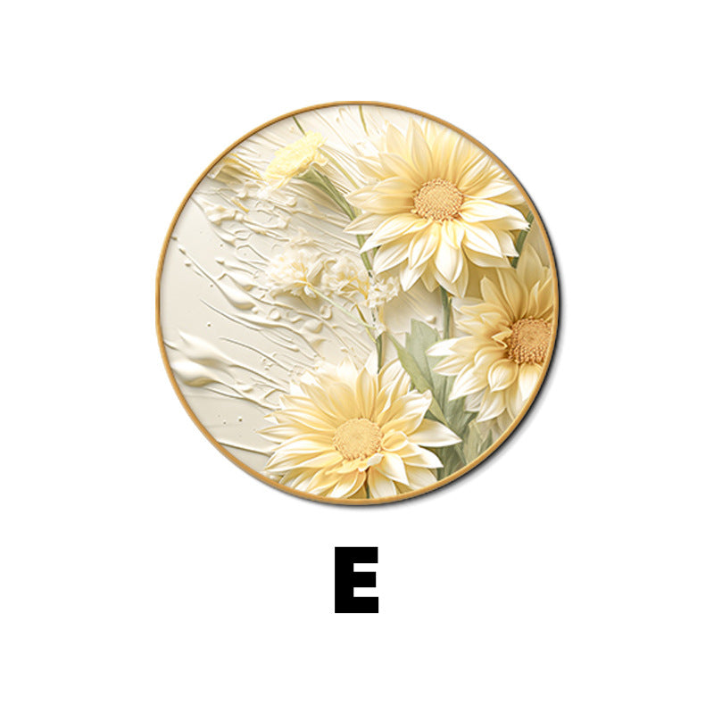 Elegant Floral Texture Wall Art Homeandso