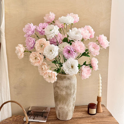 Lifelike Peony Floral Stem Arrangement