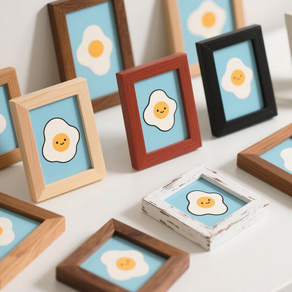 Whimsical Egg Art Frame