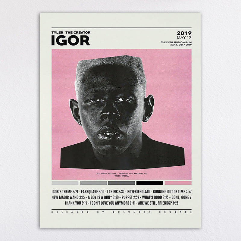 Album Cover Artwork Print Homeandso