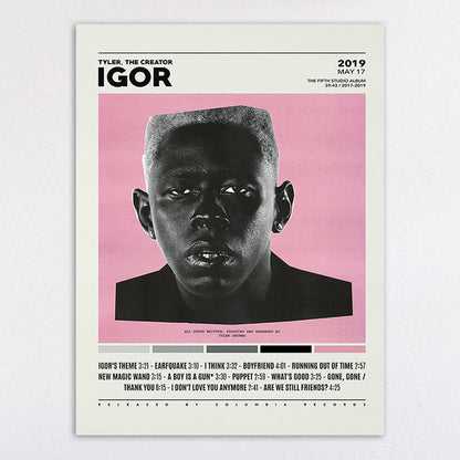 Album Cover Artwork Print Homeandso