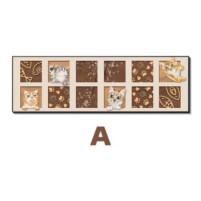 Cat-Themed Decorative Wall Art Homeandso