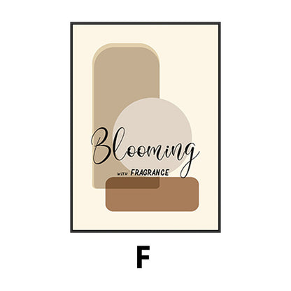 Floral Abstract Canvas Wall Art Homeandso