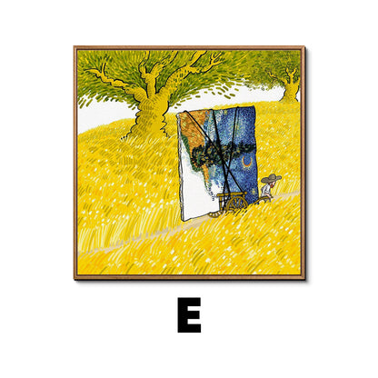 Framed Impressionist Landscape Artwork Homeandso 1790073280