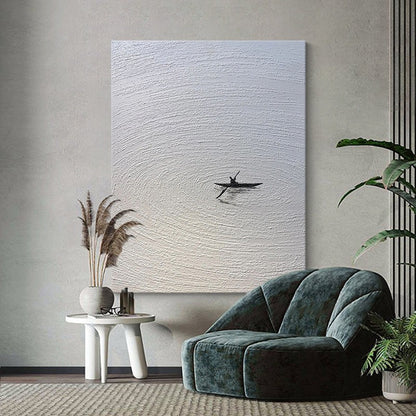 Serene Kayaking Scene Canvas Wall Art Homeandso