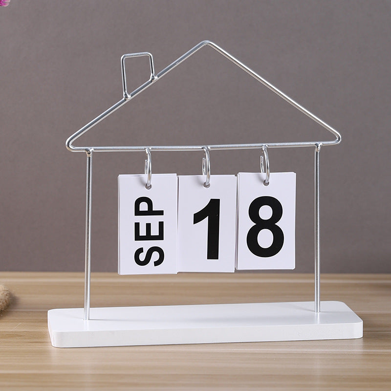 Decorative Perpetual Calendar Stand Homeandso