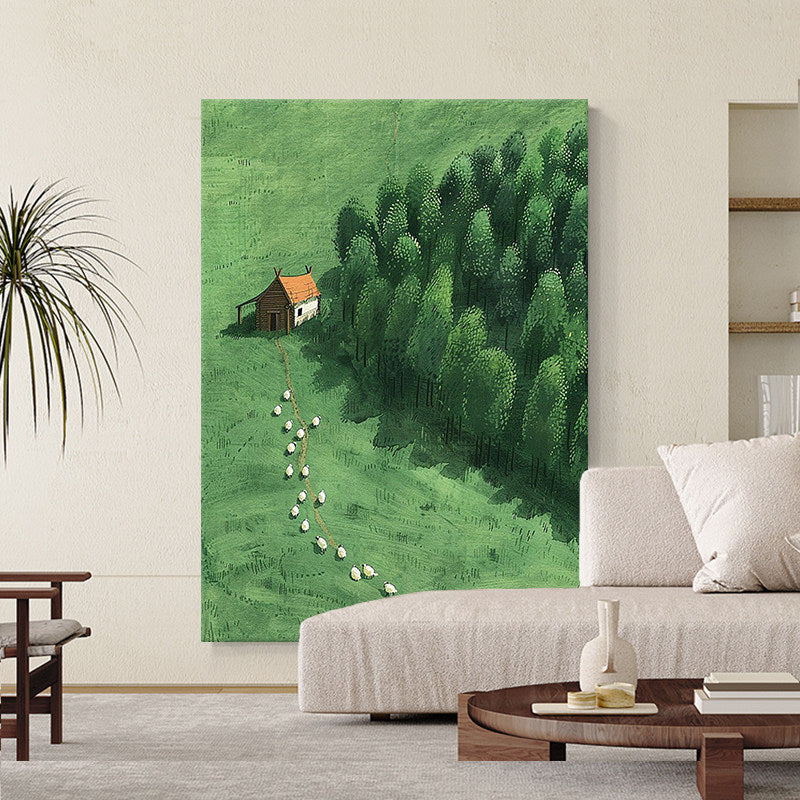 Scenic Country Landscape Canvas Art Homeandso