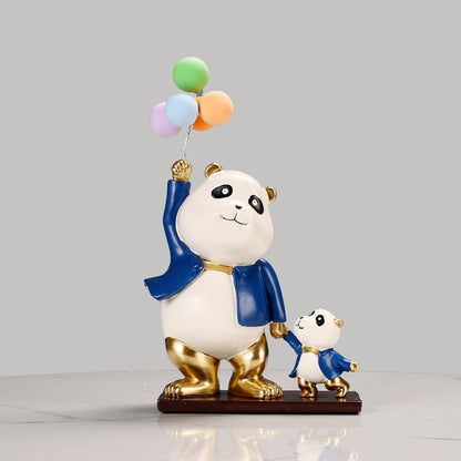 Whimsical Panda Sculpture Homeandso