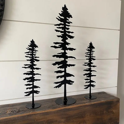 Decorative Metal Tree Silhouettes Homeandso