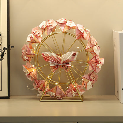 Decorative Metal Ferris Wheel Sculpture Homeandso