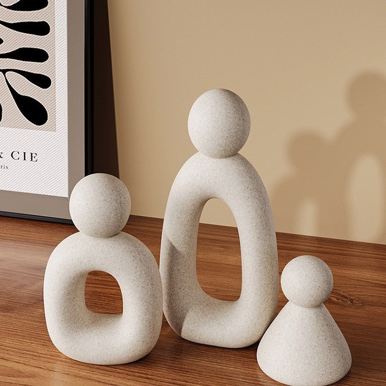Modern Abstract Figurine Homeandso