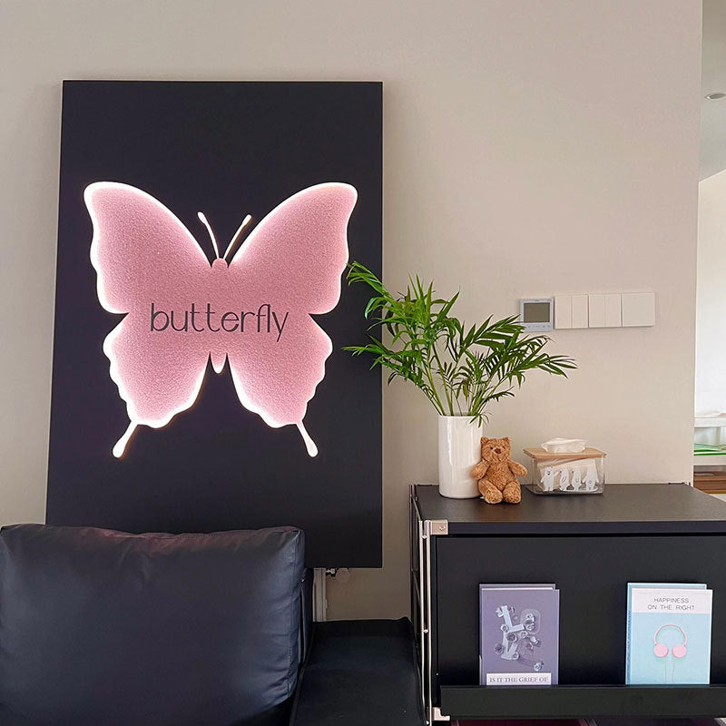 Butterfly-Themed Wall Art Print Homeandso