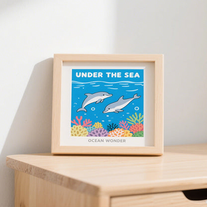Coastal Decorative Art Frame