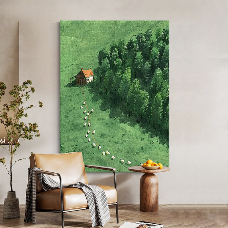 Scenic Country Landscape Canvas Art Homeandso