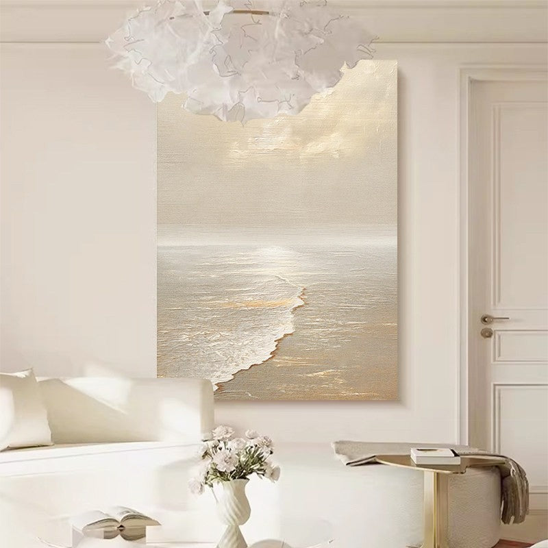 Serene Ocean Landscape Canvas Wall Art Homeandso