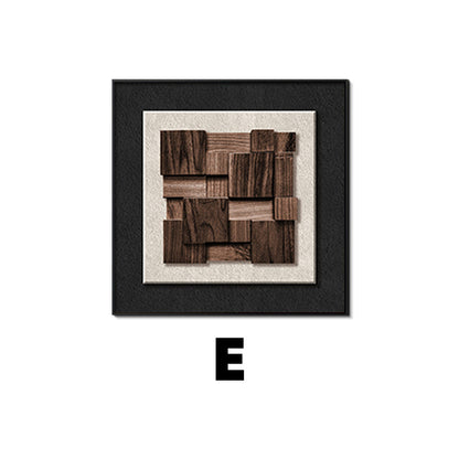 Artistic Wood Mosaic Wall Art Homeandso