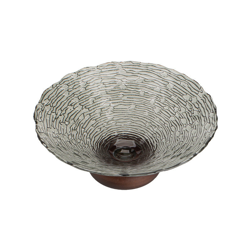 Decorative Glass Serving Bowl Homeandso