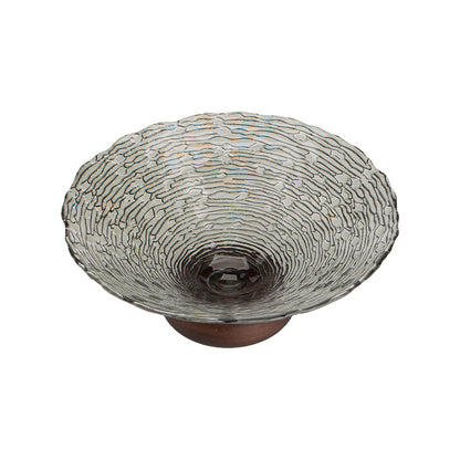 Decorative Glass Serving Bowl Homeandso
