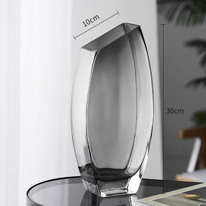 Zeitgenössische künstlerische Glasvase