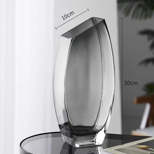 Zeitgenössische künstlerische Glasvase