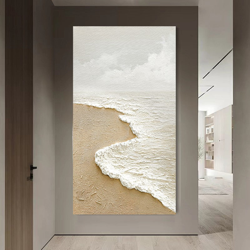 Textured Coastal Scene Wall Art Homeandso