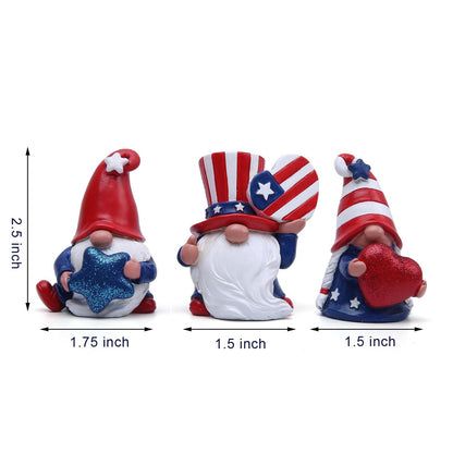 Festive Gnome Figurine Collection Homeandso