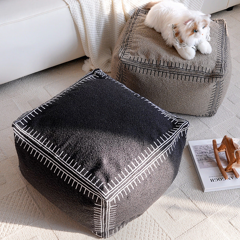 Decorative Floor Pouf for Home Interior Decor
