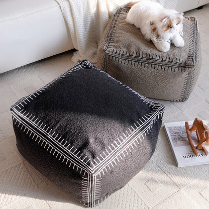 Decorative Floor Pouf for Home Interior Decor