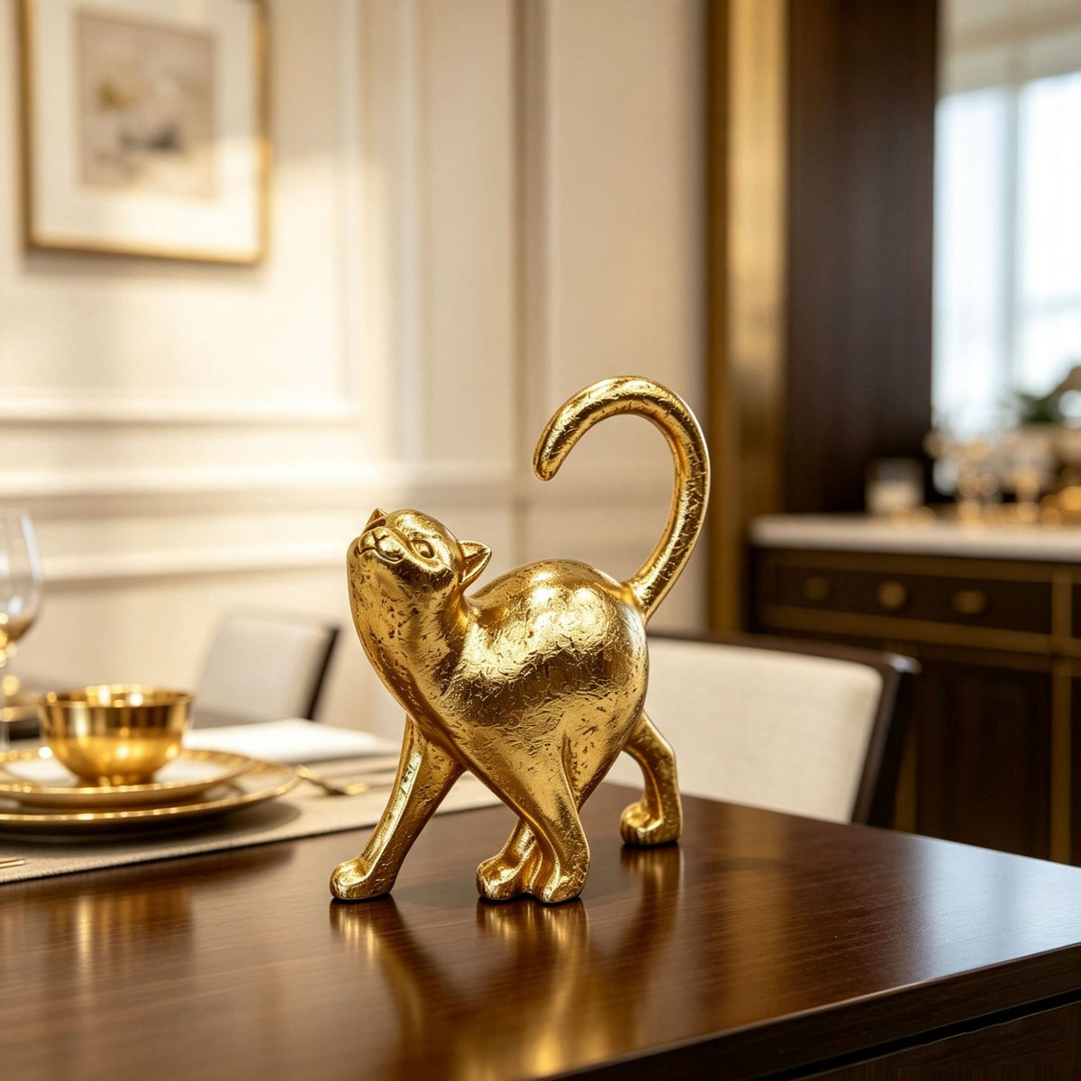 Decorative Cat Figurine