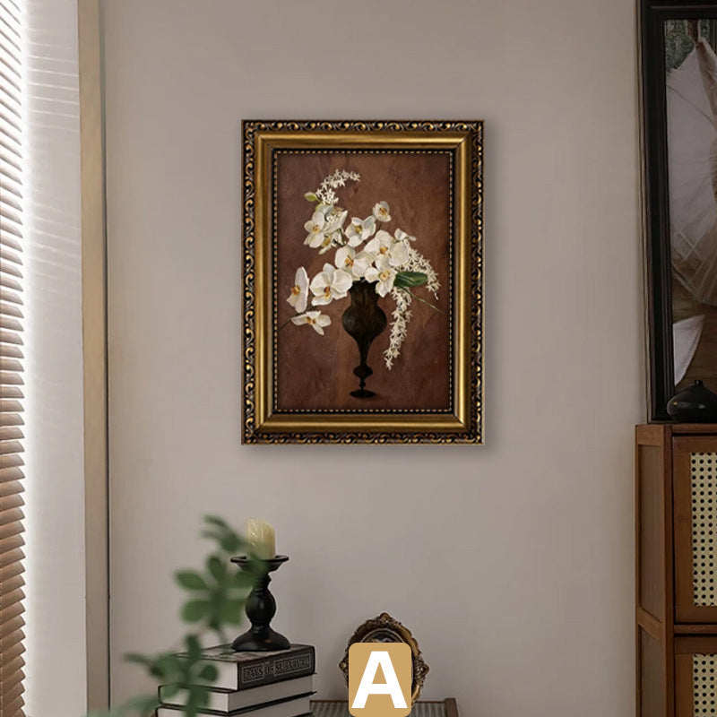 Elegant Framed Floral Art Print Homeandso