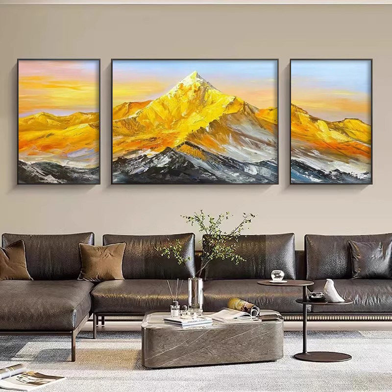 Mountain Landscape Framed Canvas Artwork Homeandso