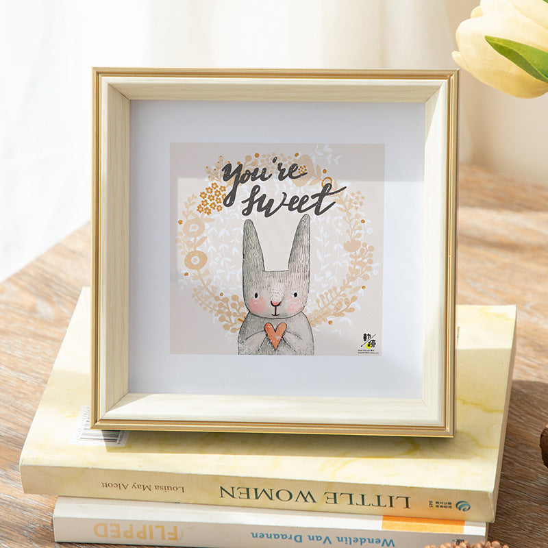 Cute Animal Illustration Wall Art