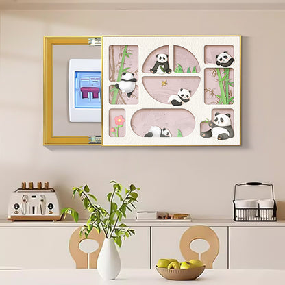 Decorative Panda-Themed Picture Frame Homeandso