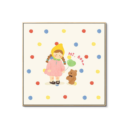 Whimsical Café-Themed Art Print Homeandso