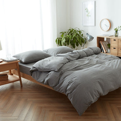 Decorative Cozy Checked Duvet Set Homeandso