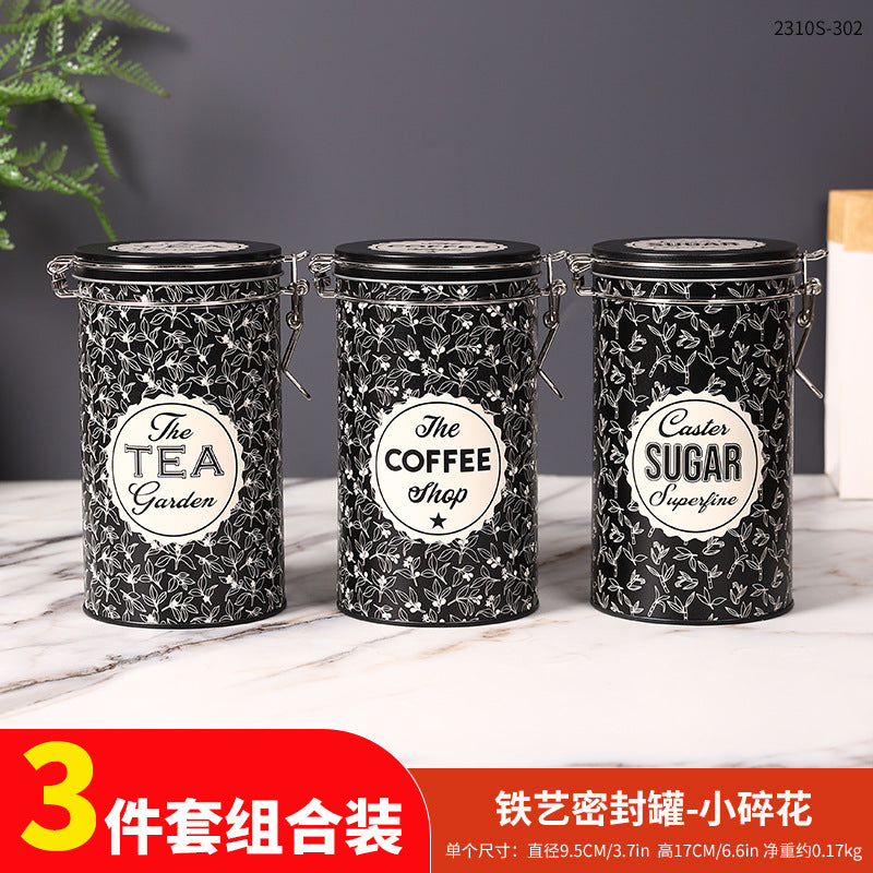 Decorative Food Storage Canister Set Homeandso
