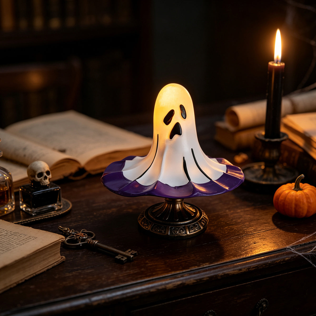 Ghost-Themed Table Lamp
