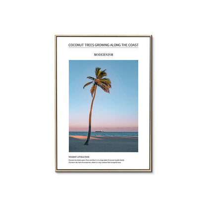 Coastal Landscape Framed Art Print Homeandso