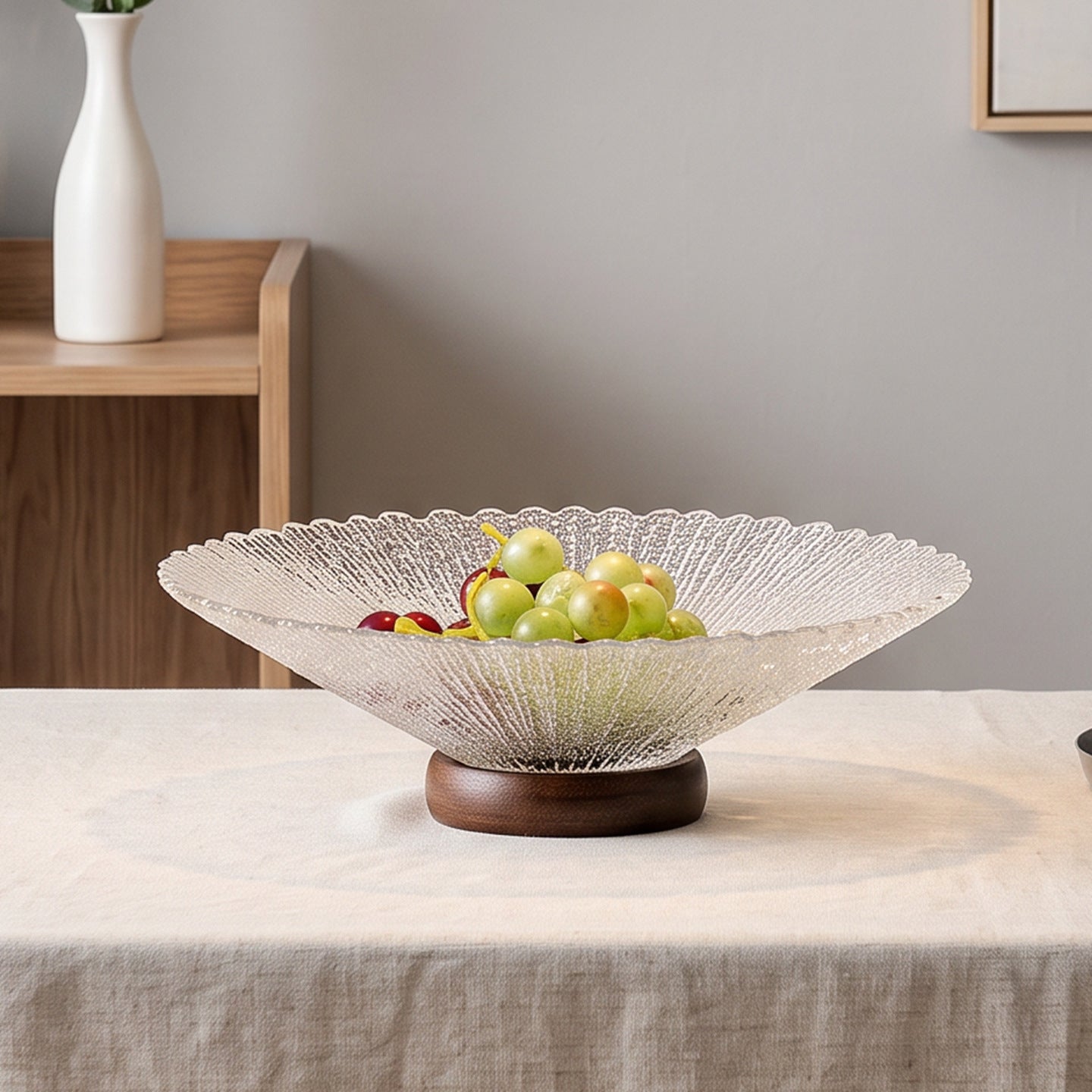 Decorative Glass Centerpiece Bowl Homeandso