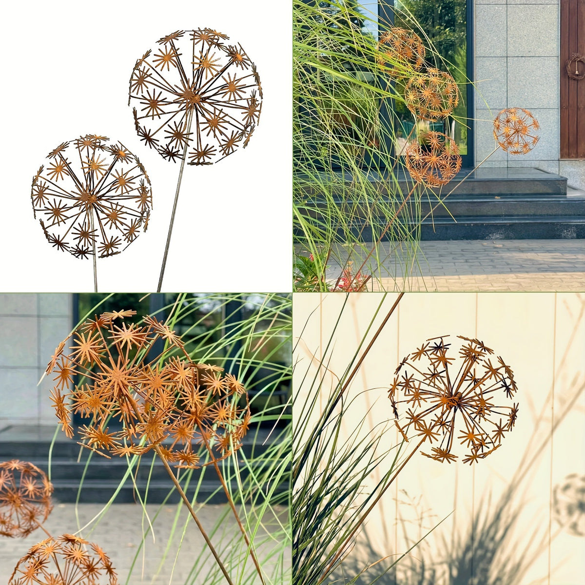 Decorative Garden Flower Stake Homeandso